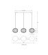 Galway Bar Pendant Ceiling Light Matt Black 3x LED 3000K-8
