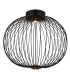 Galway 50cm Globe Ceiling Light Matt Black LED 3000K-1