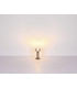 Moitas Globe Table Lamp Matt Black Smoke Glass Shade 1x E27-7