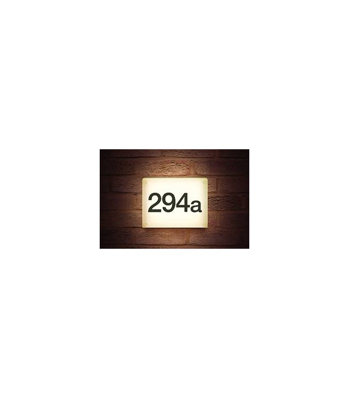 Outdoor LED Wall LightNight Sign 6W 4000K 545lm IP54 - 2