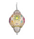 Gelasius Pendant Ceiling Light Silver Colored 1x E27-3