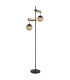 Fitz Multi Arm Floor Lamp Matt Black 2x E27-1