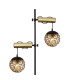 Fitz Multi Arm Floor Lamp Matt Black 2x E27-4