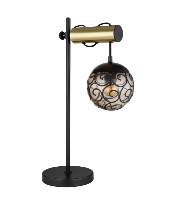 Fitz Table Lamp Matt Black 1x E27-2