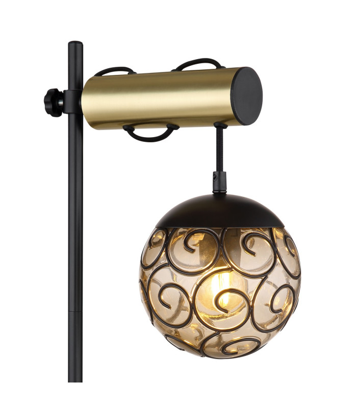 Fitz Table Lamp Matt Black 1x E27-3