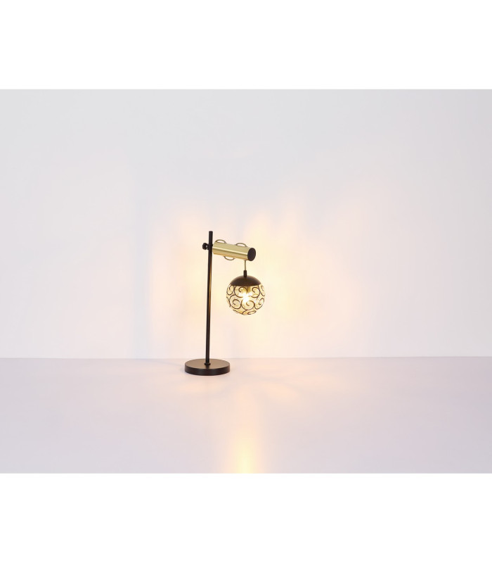 Fitz Table Lamp Matt Black 1x E27-8