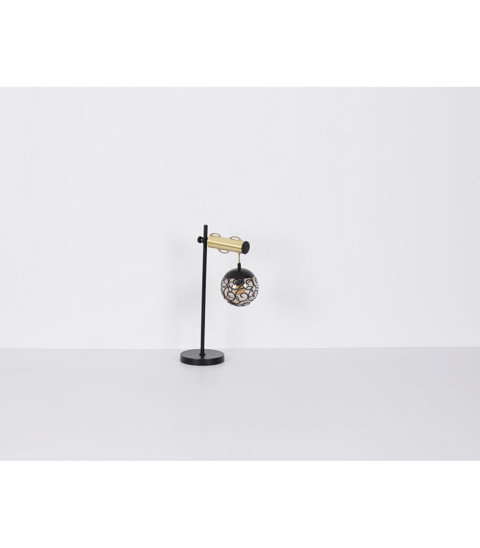 Fitz Table Lamp Matt Black 1x E27-9