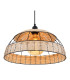 Strahler Wire Frame Pendant Ceiling Light Black 1x E27-3