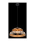 Strahler Wire Frame Pendant Ceiling Light Black 1x E27-4