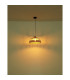 Strahler Wire Frame Pendant Ceiling Light Black 1x E27-5