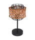 Gina Bedside Table Lamp Black 1x E27-2