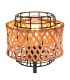 Gina Bedside Table Lamp Black 1x E27-4