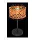 Gina Bedside Table Lamp Black 1x E27-6