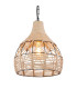 Halia 30cm Wire Frame Pendant Ceiling Light Matt Black 1x E27-3