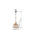 Halia 30cm Wire Frame Pendant Ceiling Light Matt Black 1x E27-10