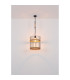 Halia 35cm Wire Frame Pendant Ceiling Light Matt Black 1x E27-6