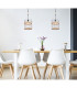Halia 35cm Wire Frame Pendant Ceiling Light Matt Black 1x E27-8