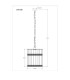 Halia 35cm Wire Frame Pendant Ceiling Light Matt Black 1x E27-9