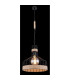 Halia 35cm Wire Frame Pendant Ceiling Light Matt Black 1x E27-4