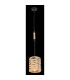 Halia Pendant Ceiling Light Matt Black 1x E27-4