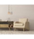 Halia Pendant Ceiling Light Matt Black 1x E27-5