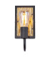 Halia Wall Lamp Matt Black 1x E27-3