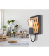 Halia Wall Lamp Matt Black 1x E27-6