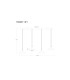 Diana Bar Pendant Ceiling Light Matt Black 4x E27-8