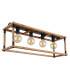 Vernon Ceiling Spotlight Bar Black 4x E27-2