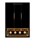Vernon Bar Pendant Ceiling Light Black 4x E27-6
