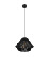 Houdini Dome Pendant Ceiling Light Matt Black 1x E27-2