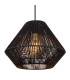 Houdini Dome Pendant Ceiling Light Matt Black 1x E27-3