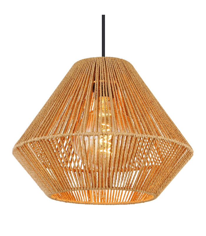 Houdini Dome Pendant Ceiling Light Matt Brown 1x E27-3