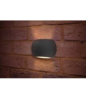 Outdoor LED Up Down Wall Light 8.5W 3000K 320lm IP54 - 2