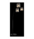 Gorley Multi Arm Floor Lamp Matt Black Smoke Glass Shade 3x E27-4
