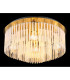 Gorley Ceiling Light Gold Colours Matt Opal Glass Shade 5x E27-3