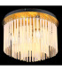 Gorley Ceiling Light Gold Colours Matt Opal Glass Shade 5x E14-3