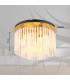 Gorley Ceiling Light Gold Colours Matt Opal Glass Shade 5x E14-5