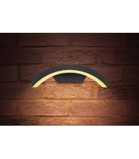 Outdoor LED Curve Wall Light 7.5W 3000K 360lm IP54 - 2