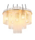 Gorley Pendant Ceiling Light Gold Colours Matt Opal Glass Shade 5x E27-3
