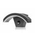 Outdoor LED Curve Wall Light 8W 3000K 360lm IP54 with Integrated PIR sensor - 3
