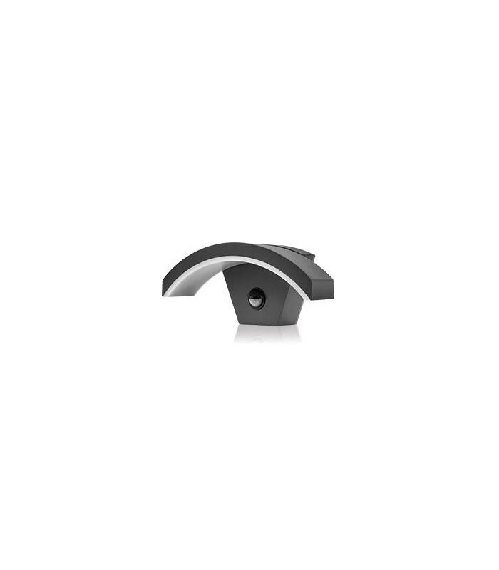 Outdoor LED Curve Wall Light 8W 3000K 360lm IP54 with Integrated PIR sensor - 3