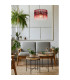 Gorley Pendant Ceiling Light Matt Black Blackberry Glass Shade 1x E27-8