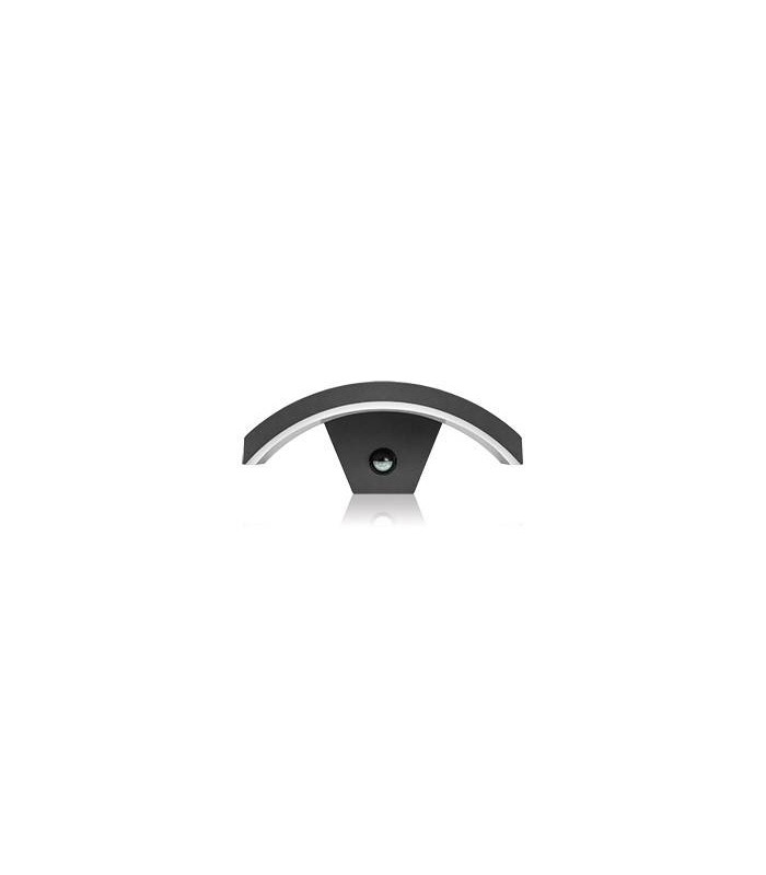 Outdoor LED Curve Wall Light 8W 3000K 360lm IP54 with Integrated PIR sensor - 4