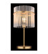Gorley Glass Table Lamp Gold Colours Matt Opal Glass Shade 1x E27-5
