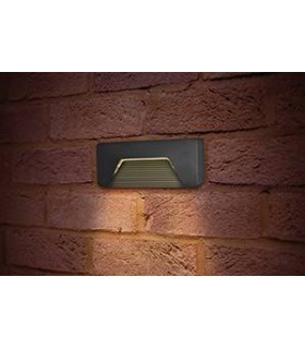Outdoor LED Brick Wall Light 3W 3000K 150lm IP65 - 2