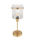 Gorley Glass Table Lamp Gold Colours Matt Opal Glass Shade 1x E14-2