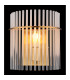 Gorley Wall Lamp Gold Colours Matt Opal Glass Shade 1x E27-5