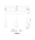 Alvarado Bar Pendant Ceiling Light Matt Black LED 3000K-8