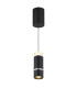 Alvarado Slim Pendant Ceiling Light Matt Black LED 3000K-5
